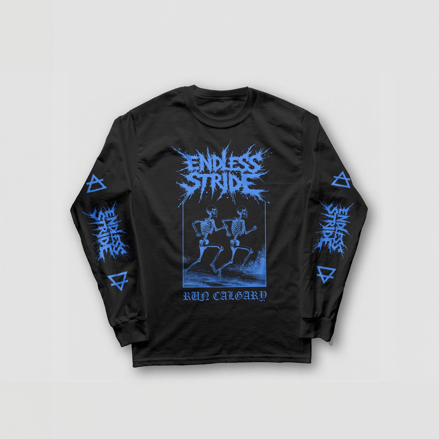 Endless Stride, Long-Sleeve Shirt (Black)