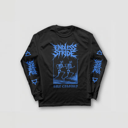 Endless Stride, Long-Sleeve Shirt (Black)