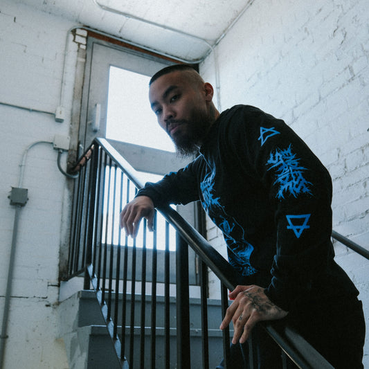 Endless Stride, Long-Sleeve Shirt (Black)
