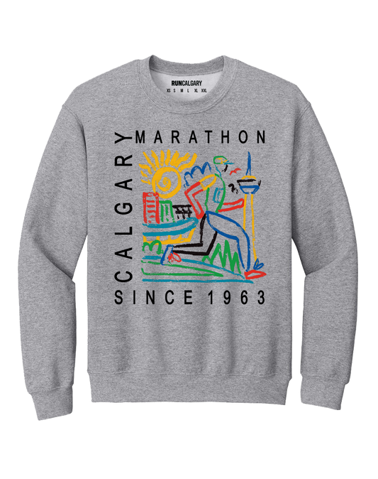Calgary Marathon United Colours, Crewneck Sweatshirt